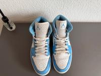 Jordan 1 Mid University Blue Grey Größe 45 Baden-Württemberg - Ehningen Vorschau