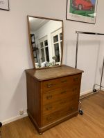 Großer Massiver Vintage Vollholz Spiegel Rund Eckig Braun Baden-Württemberg - Ludwigsburg Vorschau