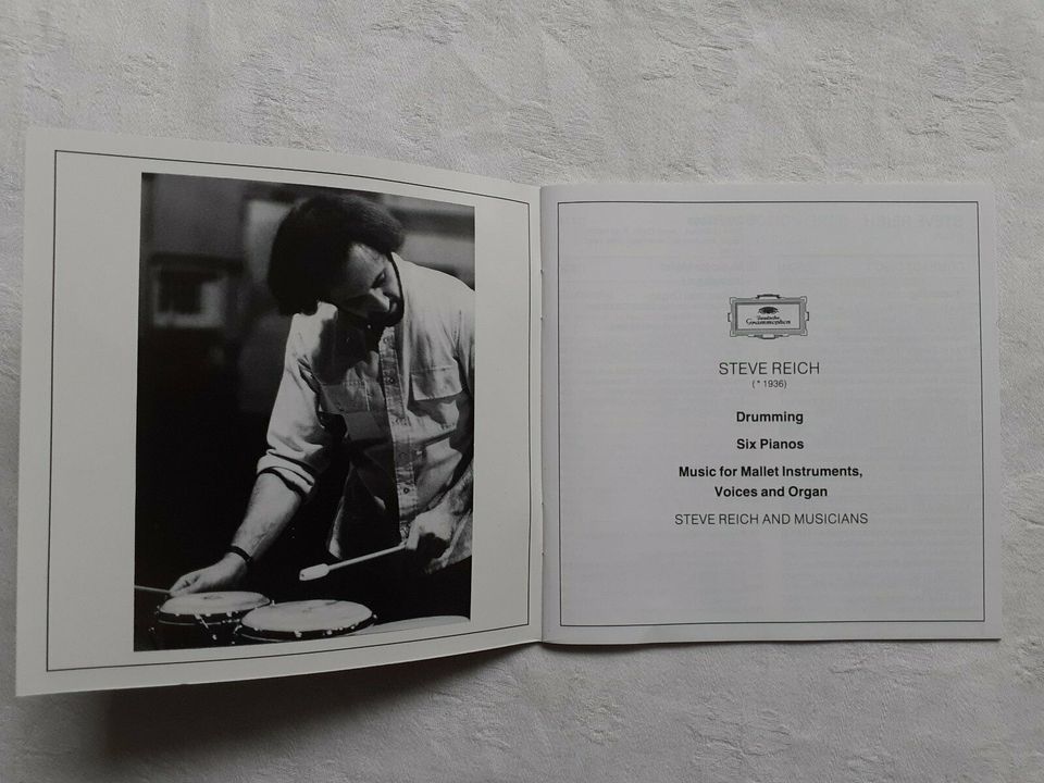 Steve Reichs "Drumming" (2-CD-Box) in Ehingen (Donau)