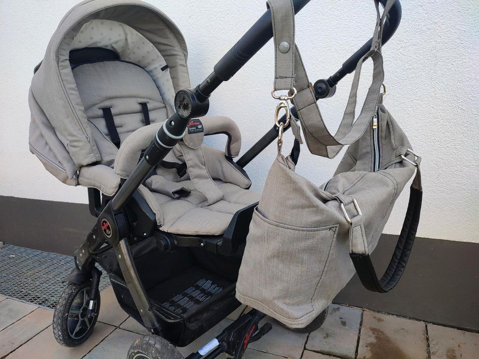 Kinderwagen Hartan Racer GTS s'Oliver mit Zubehör in Neumarkt-Sankt Veit