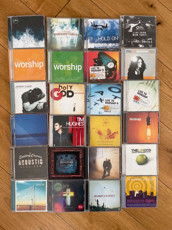 24 Worship CDs Lobpreis-Musik christliche Musik englisch Paket in Mainz