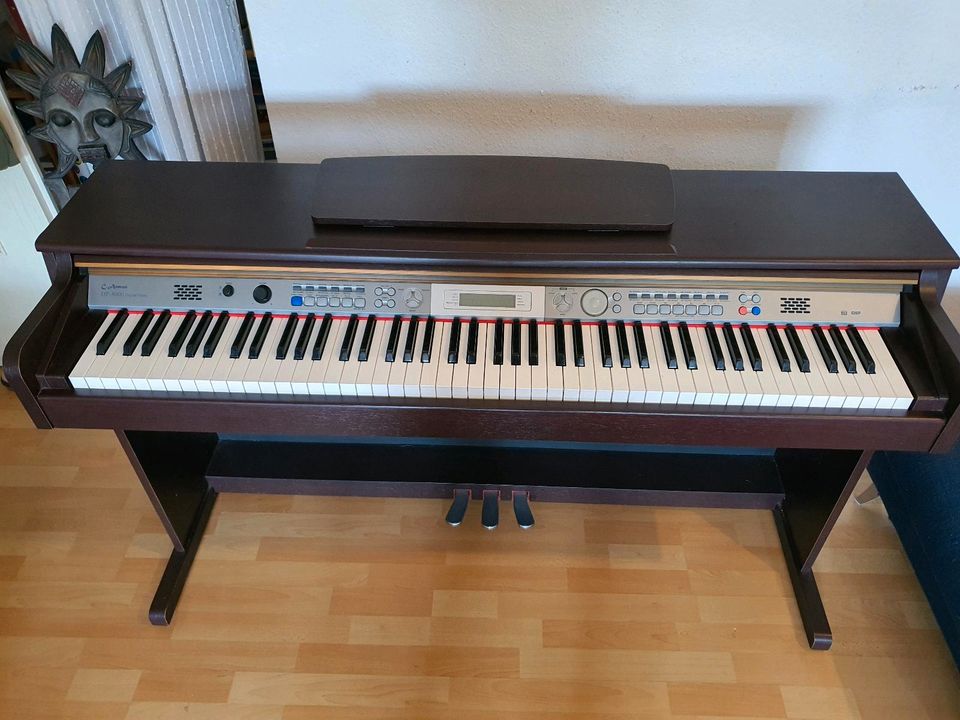 E-Piano, Klavier elektrisch, USB MIDI, mit Hocker, C.Aemon in Marl