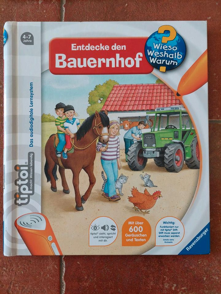 Tip Toi Bücher Pferde, Fahrzeuge, Bauernhof, Musik, Tierlexikon in Pöttmes