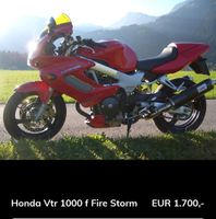 Honda VTR 1000F Bayern - Füssen Vorschau