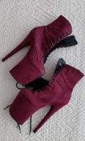 Polewear: Pleaser Stiefelette FLAMINGO-1020FS Burgundrot Bayern - Bad Neustadt a.d. Saale Vorschau