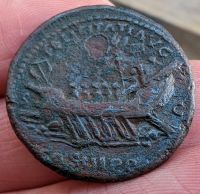 Antike römische Münze Rom - As des Hadrian / Galeere Niedersachsen - Braunschweig Vorschau
