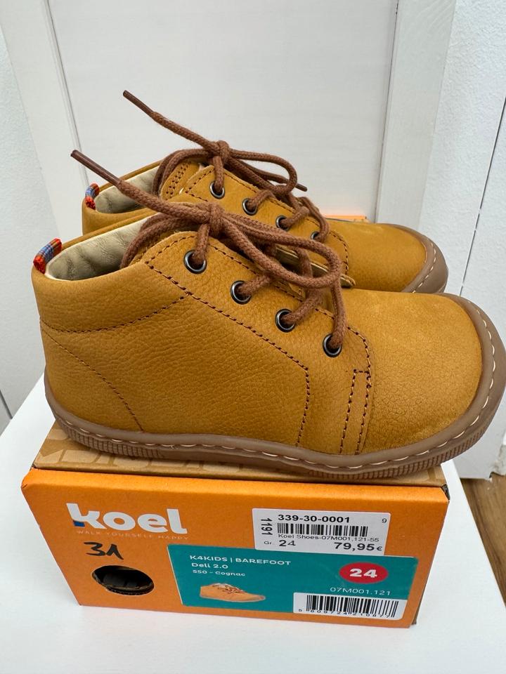 Koel Barefoot Barfußschuhe Deli 2 Braun Gr. 21 25 26 in Lahr (Schwarzwald)