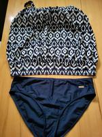 Lascana Oversize Tankini Gr. 42 marine-weiss Hessen - Griesheim Vorschau
