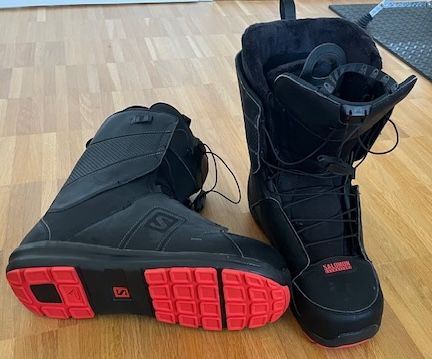 Snowboard Schuhe Salomon Faction, US12/ EU48 (passt EU 44.5) in Merzig