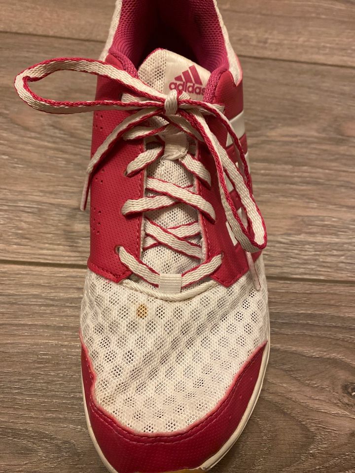 Adidas Turnschuhe Sportschuhe pink weiß Damen Gr.40 eco ortholite in Nörvenich