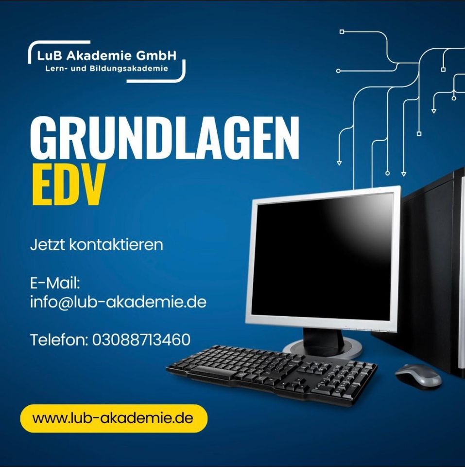 Basiskurs Computer für Internet EDV Digitalisierung/03.06.2024 in Berlin