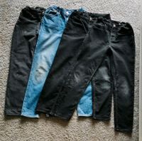 4 x H&M Slim Jeans Gr. 146 20-11 J. 3x schwarz u. 1x blau Nordrhein-Westfalen - Willich Vorschau