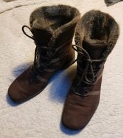 Winterstiefel ara Leder Braun Gr. 37,5 Saarland - Beckingen Vorschau