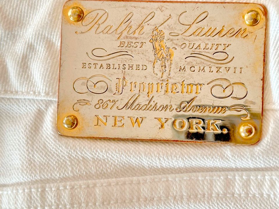 POLO RALPH LAUREN Five-Pocket-Jeans | weiß | Gr. 12 / 152 in Hamburg