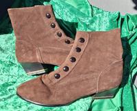 Hush Puppies Stiefelette Gr.42 braun Leder Hessen - Wehretal Vorschau
