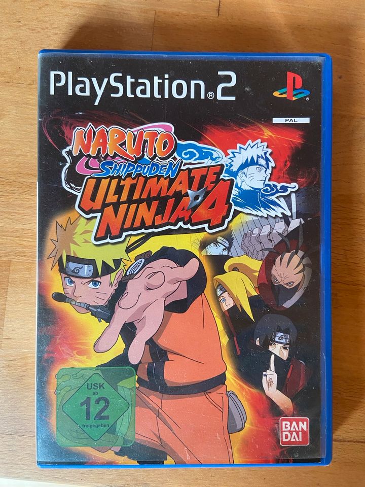Naruto Shippuuden Ultimate Ninja 4 für PS2 in Bad Neuenahr-Ahrweiler