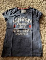 T-Shirt Shirt Top von Superdry für Damen Größe S Farbe: blau Baden-Württemberg - Hockenheim Vorschau