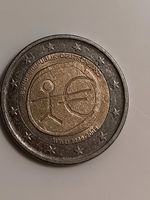 2 Euro Münze Strichmännchen WWU 1999-2009 West - Sindlingen Vorschau
