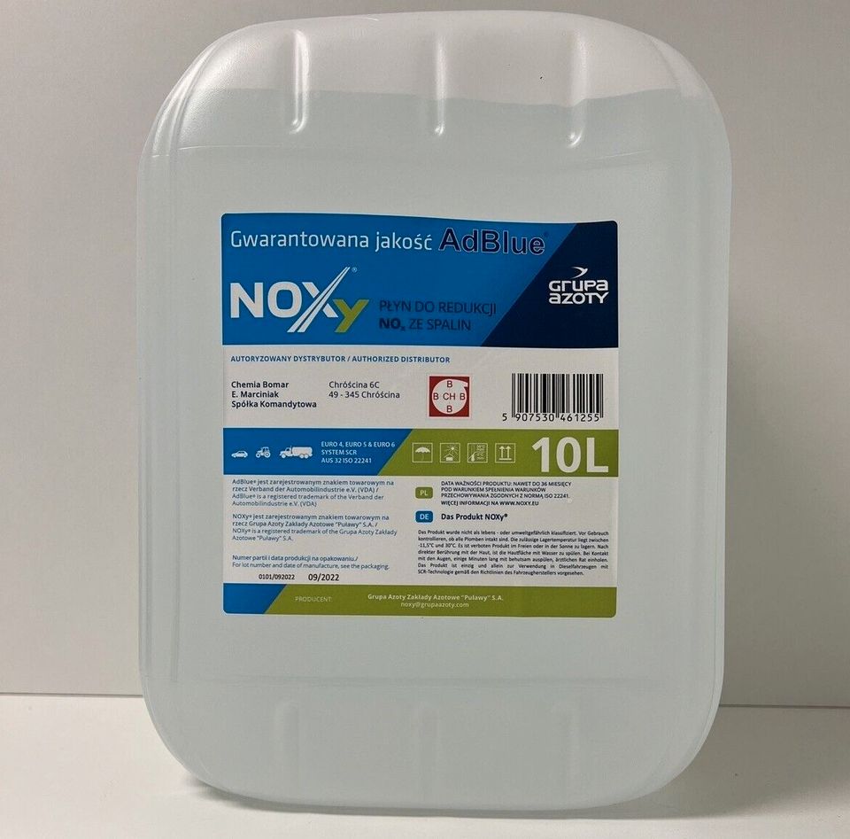 NOXy AdBlue Harnstofflösung für Dieselmotoren 10 Liter in Bedburg