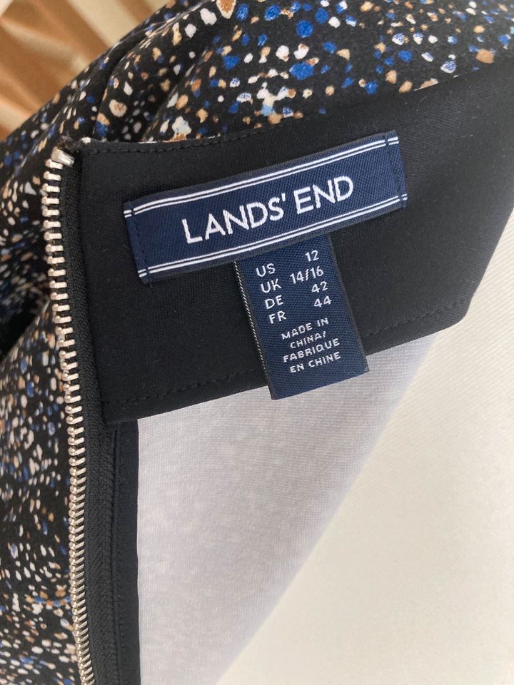 Land‘s End Jersey Kleid, NEU, in Gr 42 mit Drapierung in Bietigheim-Bissingen