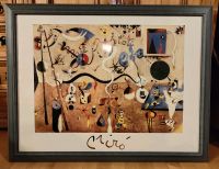 Bild Kunstdruck Miro,  88 x 68 cm Hessen - Michelstadt Vorschau