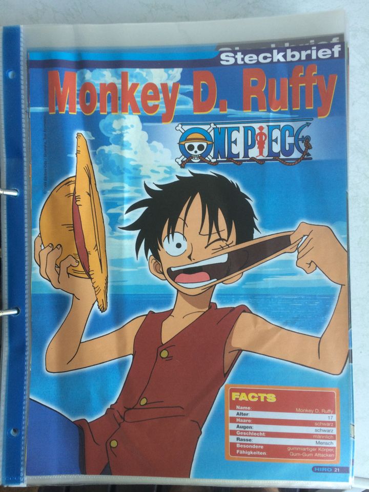 Poster Onie Piece Inuyasha Detektiv Conan Ranma 1/2 Anime in Offenbach