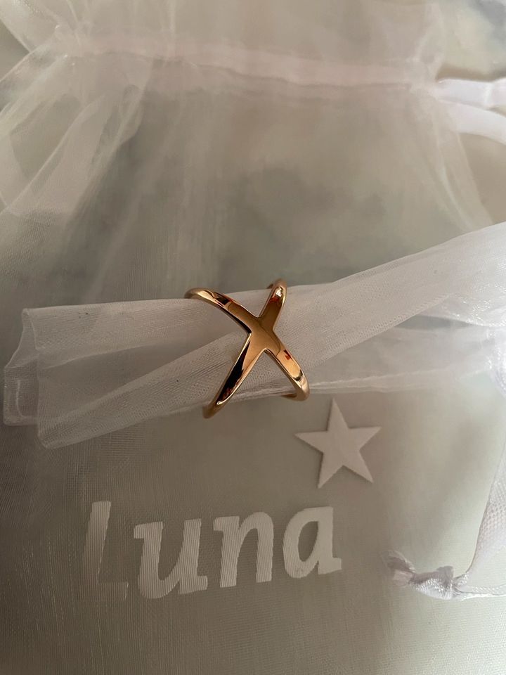 Ring Luna Schmuck Größe 56 rosenfarbig in Bad Wurzach