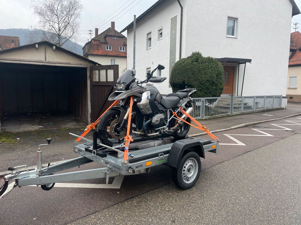 Motorrad Anhänger zur Miete Motorradanhänger in Bad Ditzenbach