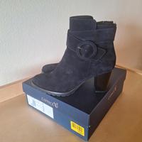 Caprice Stiefeletten blau Rauleder♡neu♡ 40 Hessen - Twistetal Vorschau