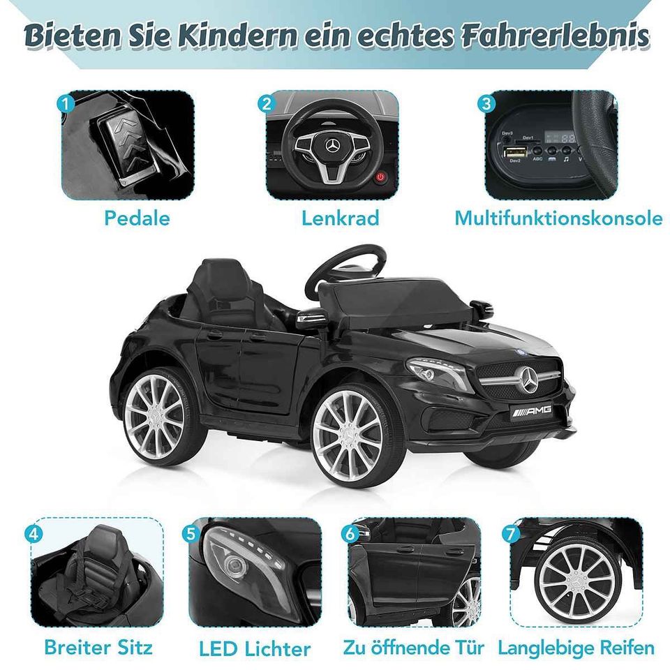 Kinderauto Elektroauto Neu Akkuauto Kinderfahrzeug Mercedes GLA45 in Hamburg