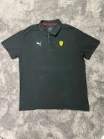 Ferrari Polo Puma Schwarz Gelbes Wappen Größe M Vintage Streetwea Nordrhein-Westfalen - Meckenheim Vorschau