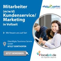 Mitarbeiter (m/w/d) Kundenservice / Marketing in Sonthofen gesucht | www.localjob.de Bayern - Sonthofen Vorschau