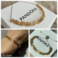 Pandora Schmetterling-Armband Sliding 18 kt vergoldet 23cm Rheinland-Pfalz - Eppenrod Vorschau