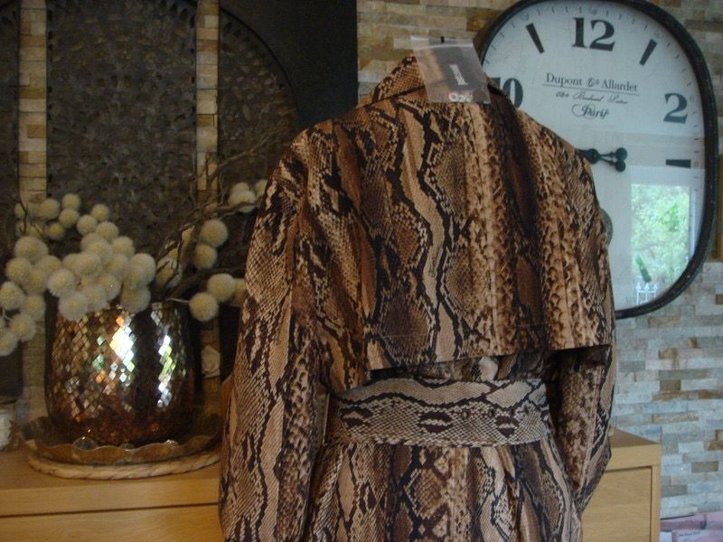 Just Cavalli Mantel Snake Print Trenchcoat 38,40 KP. 915,- in Stuttgart