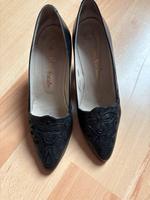 Damen Pumps, Gr. 38,schwarz,Leder, Top Zustand Niedersachsen - Giesen Vorschau