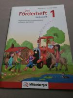 Das Förderheft Mathematik Klasse 1 Mildenberger Verlag neu Rheinland-Pfalz - Schifferstadt Vorschau