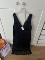 H&M Kleid schwarz spitze L Lace Stin Optik MIDI Zara neu Maxi Bayern - Aichach Vorschau