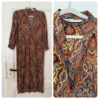NEU! ZARA paisley kleid midikleid maxikleid bunt braun erdfarben Niedersachsen - Braunschweig Vorschau