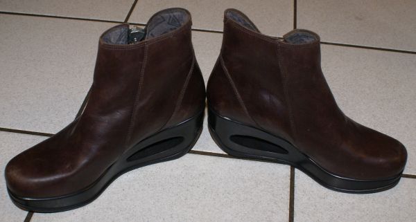 Stiefeletten Fly London, aus Leder, Gr. 39, braun, ungetragen in Bottrop