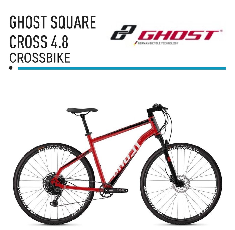 Ghost Square Cross 4.8 Crossbike 28 Zoll in Barbing