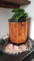 ❤ Blumentopf Holz Blumen Dekoration handmade rustikal ❤ Brandenburg - Lauchhammer Vorschau