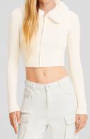 Bershka Strickjacke Jacke Fell Kragen rippstrick beige M 38 Neu Berlin - Köpenick Vorschau