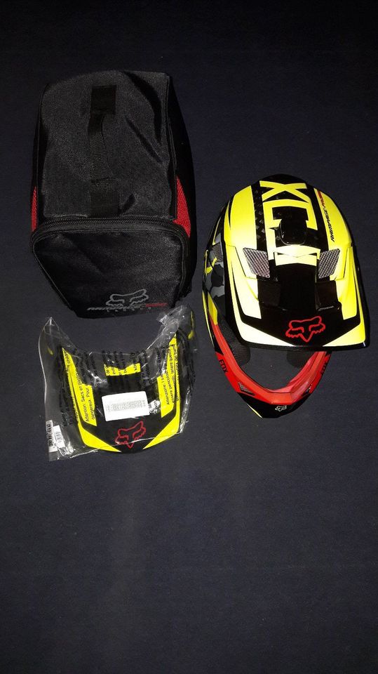 Neuer FOX Rampage-PRO Carbon Full Face Helm in Freilassing