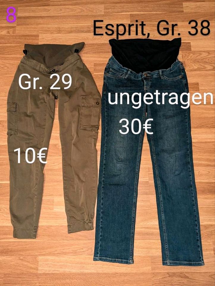 Tolle Umstandskleidung (v.a. Esprit, Mamalicious) Gr. S/M (36/38) in Falkenstein