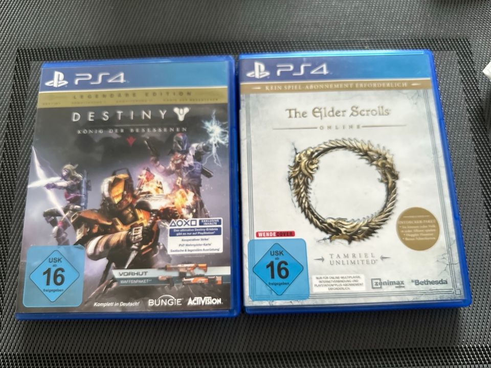 PS4 Spiele - je 5€ - Destiny und The Glder Scrolls in Castrop-Rauxel