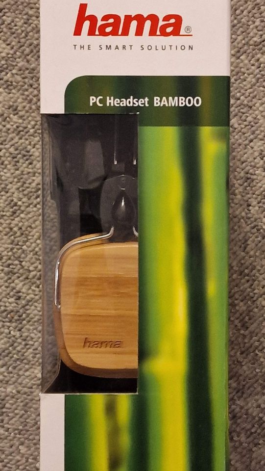 Hama PC Headset BAMBOO in Lastrup