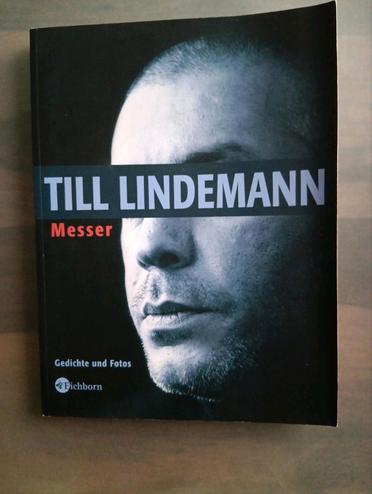 Till Lindemann (Rammstein) Buch "Messer" , OVP in Penzlin