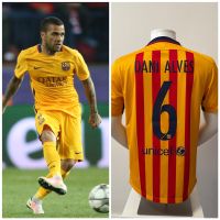 Original FC Barcelona Trikot | Dani Alves 6 | 2015 2016 | M |Away Mitte - Gesundbrunnen Vorschau