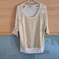 Heine Linea Tesini 3/4 Langarmshirt Gr. 40 beige neu Hessen - Taunusstein Vorschau
