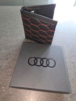 Audi Sport Minibörse Leder, Herren schwarz-rot Bayern - Ortenburg Vorschau